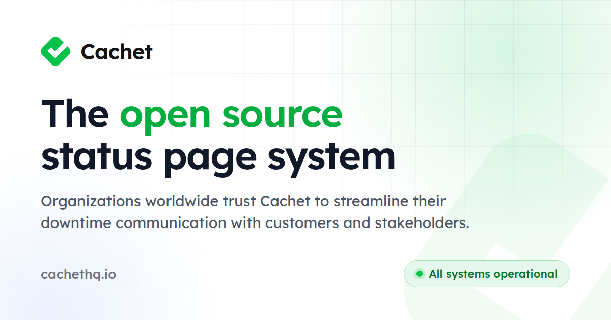 cachethq.io